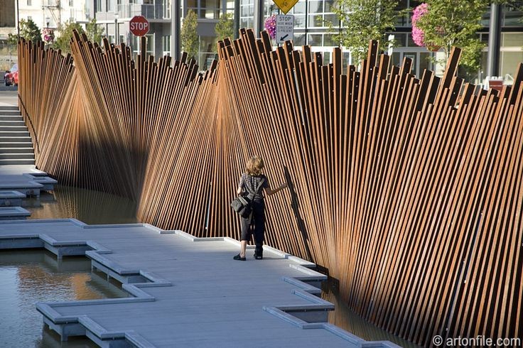 Creation at Tanner Springs Park in Portland, OR by...