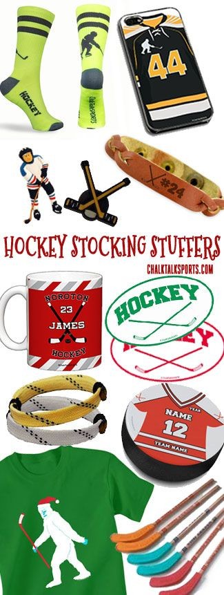 Our hockey stocking stuffers make the perfect gift...