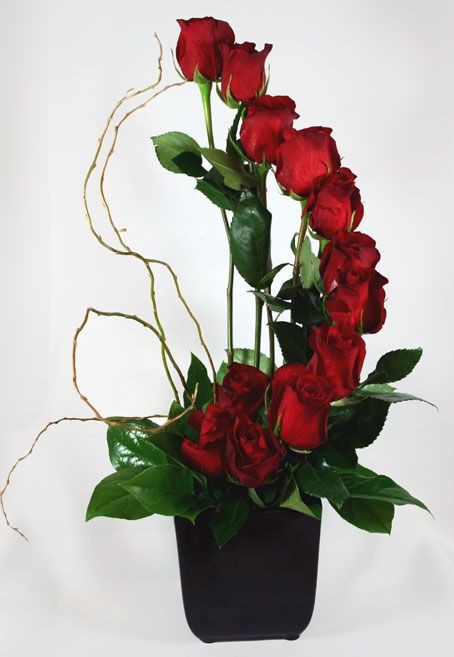 valentine floral arrangements | Fiori di Milano Do...
