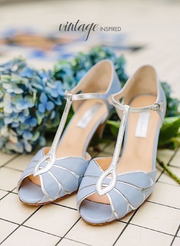 Top 20 “Something Blue” Wedding Shoes...