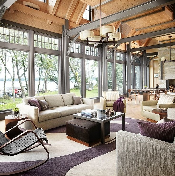 Lake House Retreat by Morgante Wilson Architects...