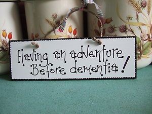 Humorous Wooden Hand made plaque Sign Gift/present...