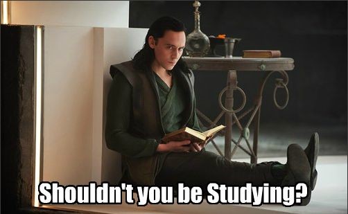 You Should Be Studying