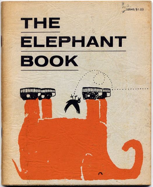 The Elephant Book cover by Ed Powers, 1963
