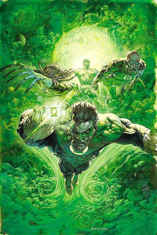 Green Lanterns by Greg Staples