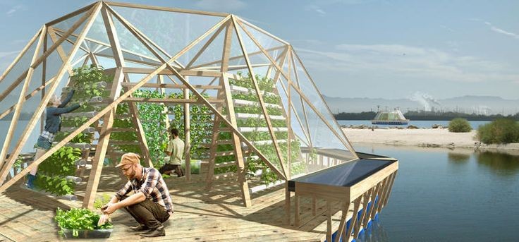 This Floating, Water-Filtering Greenhouse Is Desig...