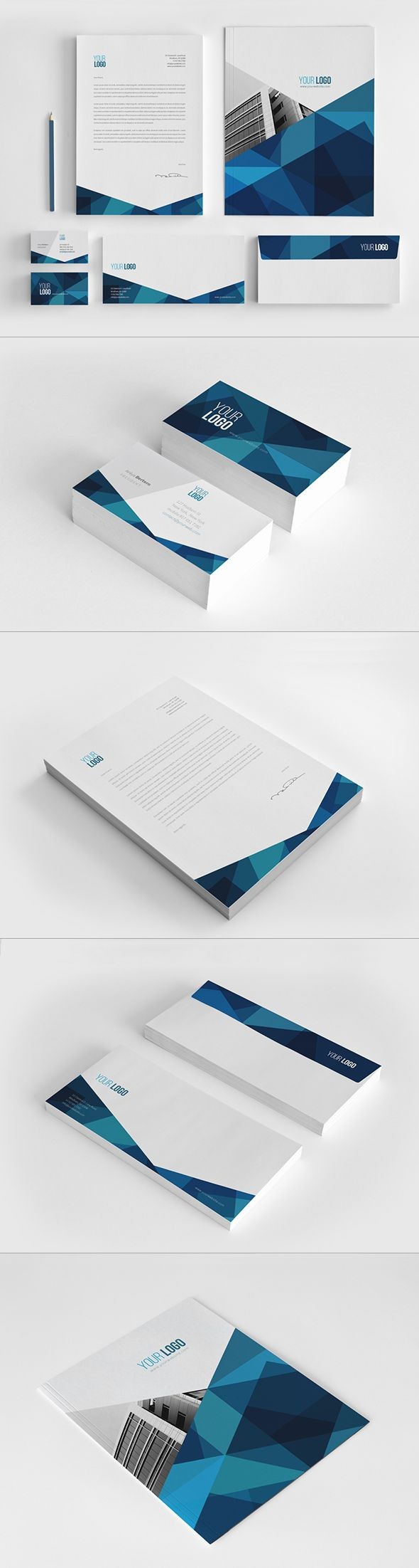 Abstract Architecture Stationery. Download here: h...