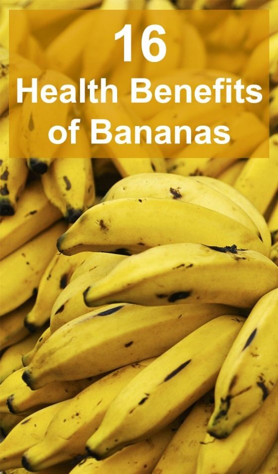 The many health benefits of bananas are attributed...