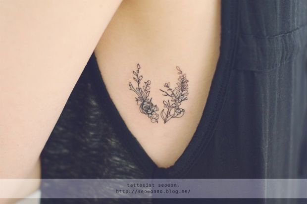A beleza e simplicidade nas tatuagens discretas de...