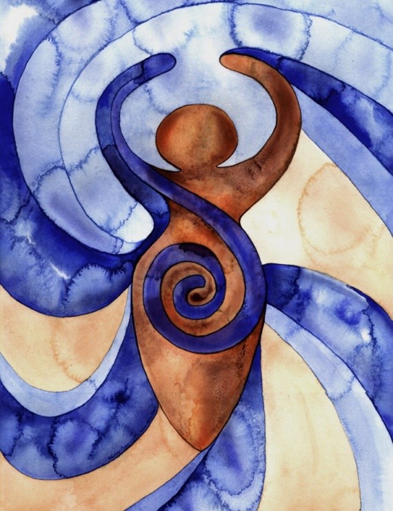 The Spiral Goddess The spiral is one of the oldest...