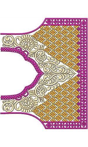 8349 Blouse Embroidery Design