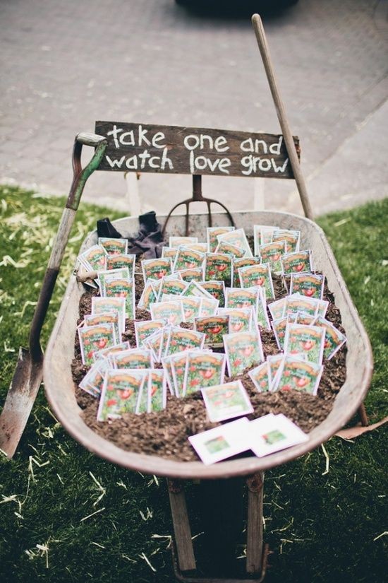 seed packet wedding favor - Google Search