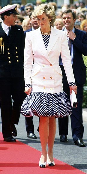 Stepping up her fashion quotient, Diana showed off...