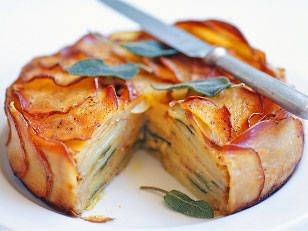Cheese, Onion and Potato Pie recipe - Marie Claire...