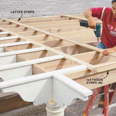 How to Build a Pergola - Step by Step | The Family...