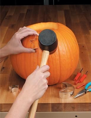 MUST REMEMBER THIS: carve a pumpkin using cookie c...