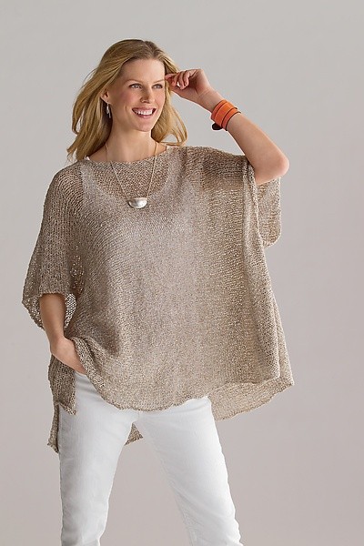 Tabard Sweater: Amy Brill: Knit Sweater - Artful H...