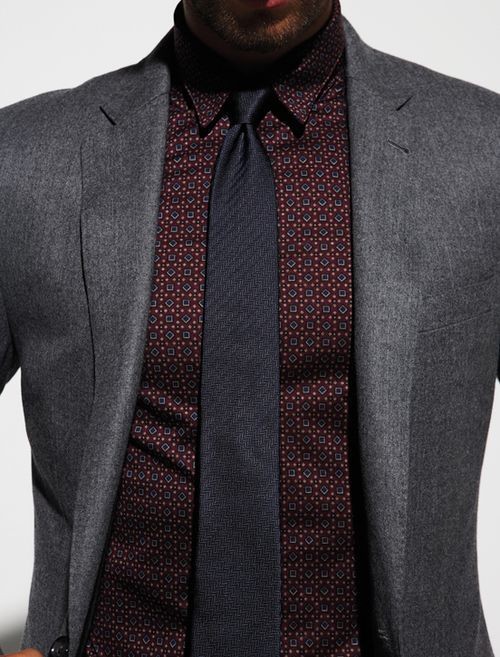 J-Crew blazer + Hermes shirt + Boss tie
