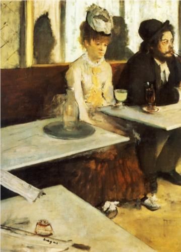 "The Absinthe" Edgar Degas.  Been there for a beer...
