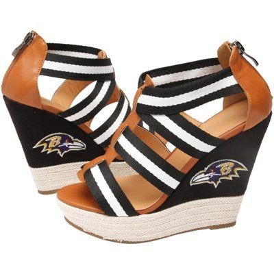 Cuce Shoes Baltimore Ravens Ladies Rookie 2 Sandal...