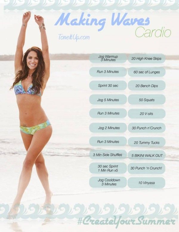 Tone It Up: Making Waves Cardio Routine