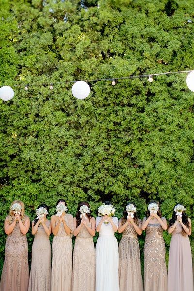 20 Bridal Parties Who Flawlessly Executed The Mism...