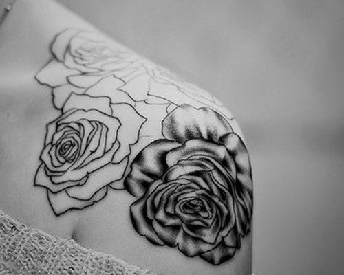 roses tattoo | Tumblr