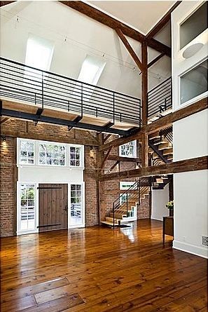 Tulane Barn: Converted dairy barn house from the 1...