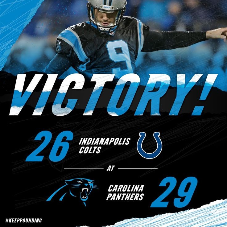 VICTORY | Your Carolina Panthers are 7-0! | INDvsC...