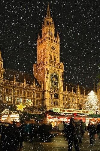 Christmas Market in Munich, Germany