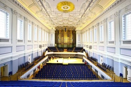 Birmingham Town Hall - where Mendelssohn first pre...