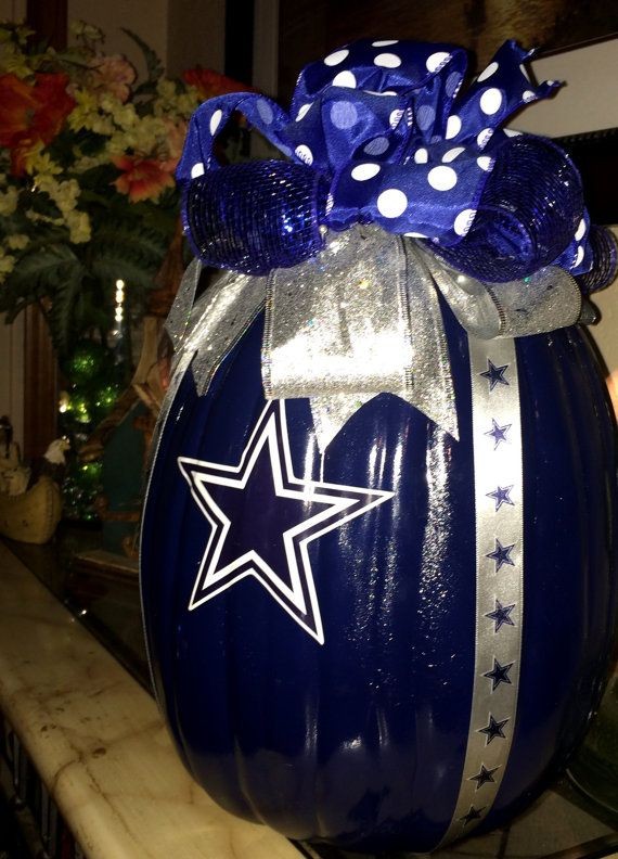 Dallas Cowboys Decorative Craft Pumpkin by Souther...