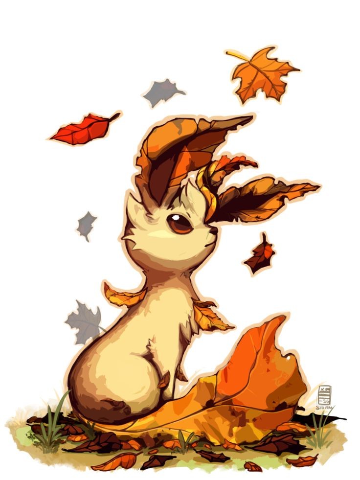 Leafeon by Stormful on deviantART this so cute per...