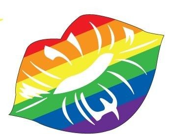 New! Rainbow Lipstick Lesbian Pride - LGBT Gay Pri...