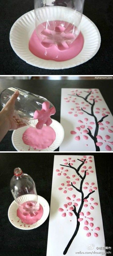 little girl craft. so cute. - Click image to find...