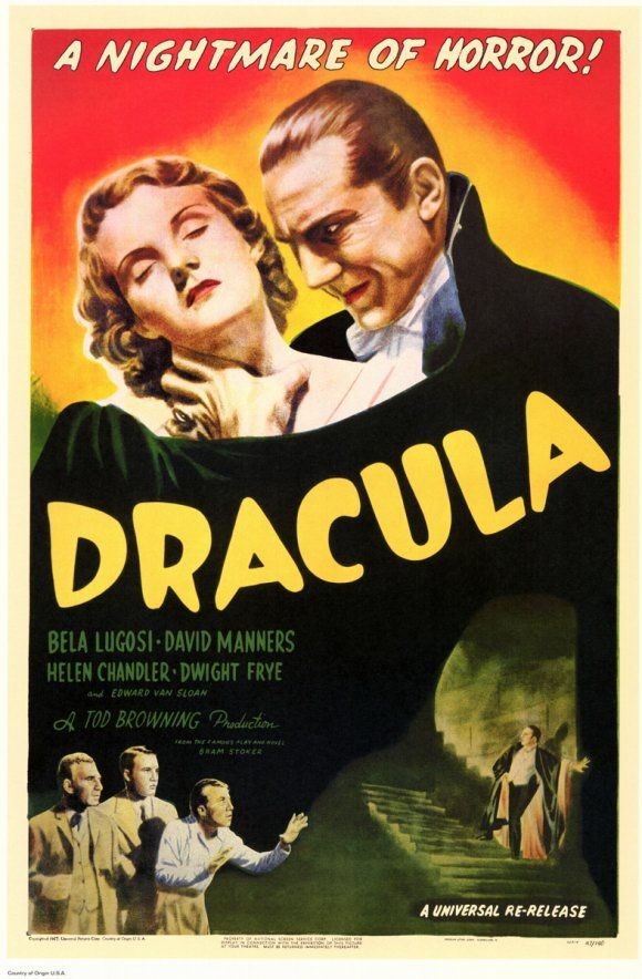 Bela Lugosi as COUNT DRACULA ~ This 1931 Classic p...