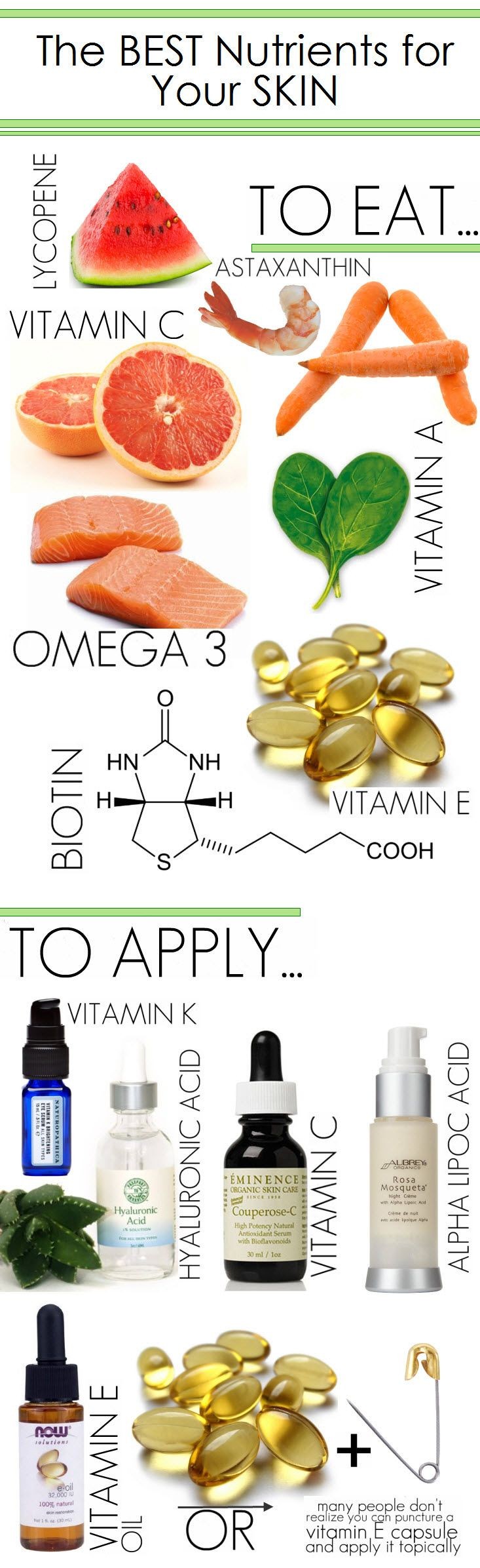 Top 10 nutrients for skin health and why they're o...