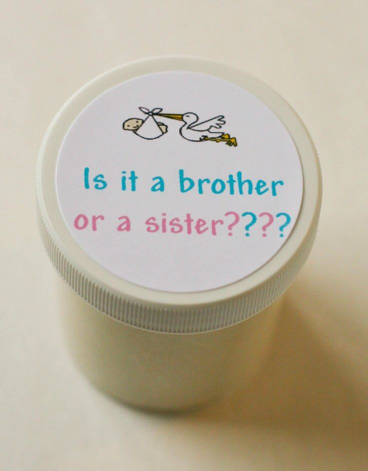 Sibling Gender Reveal: Playdough starts out white...