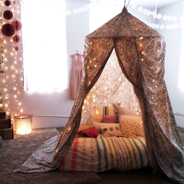 Ideas for creating an indoor tent/fort/canopy read...