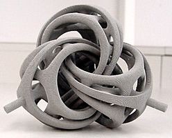 3D printed. Bathsheba Sculpture - metal 3D printin...