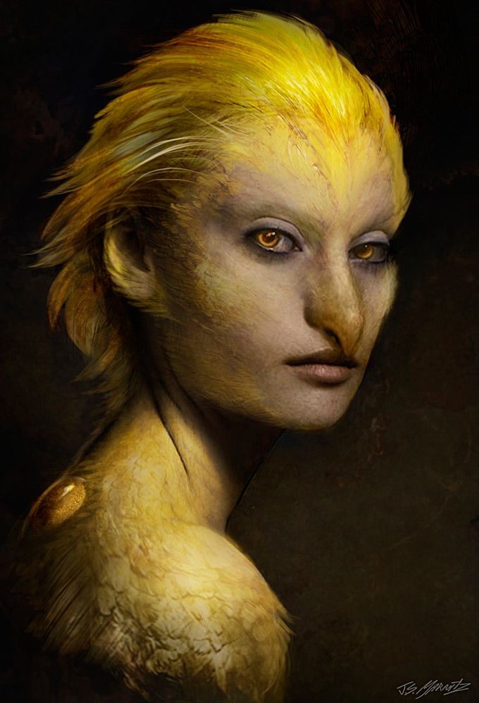Beautiful portraits of Grimm's fairy tale monsters...
