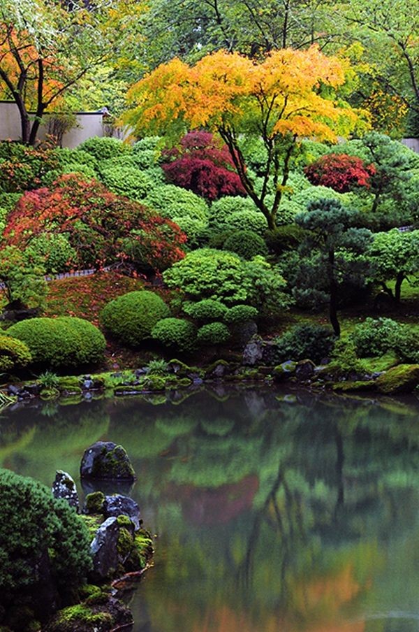 Portland japanese garden~ Been there, oh so lovely