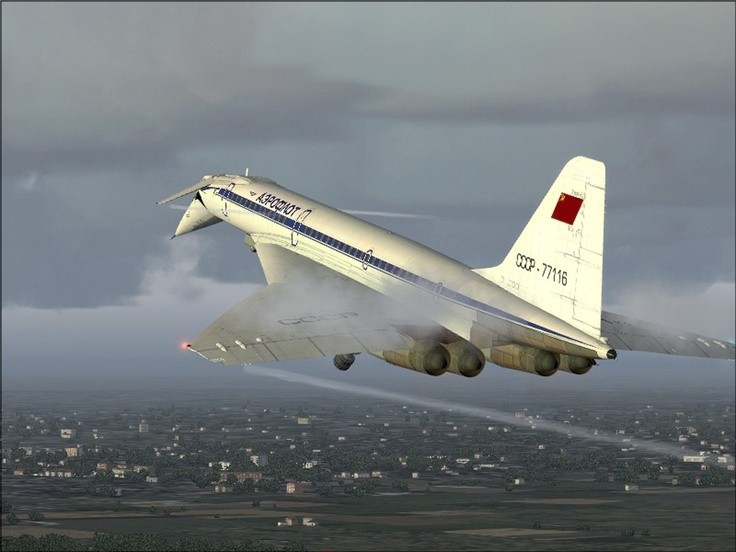 The awesome TU-144 - Or Concordski to those who di...