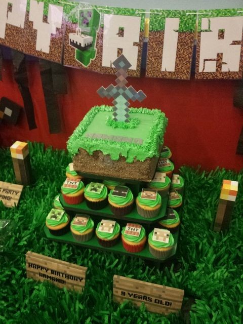 Incredible Minecraft Birthday Party!  See more par...