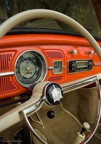 Beetle steering wheel -- this could almost be the...