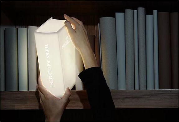 Book-Shaped Light | 24 Insanely Clever Gifts For B...