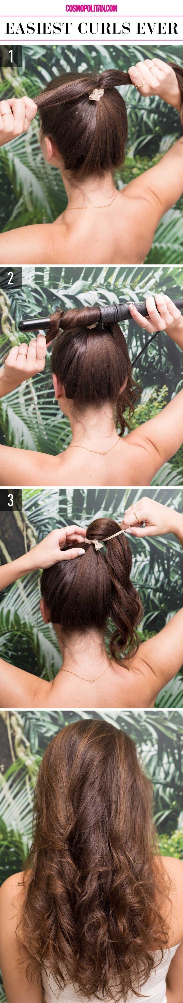 The fastest and easiest way to curl your hair.