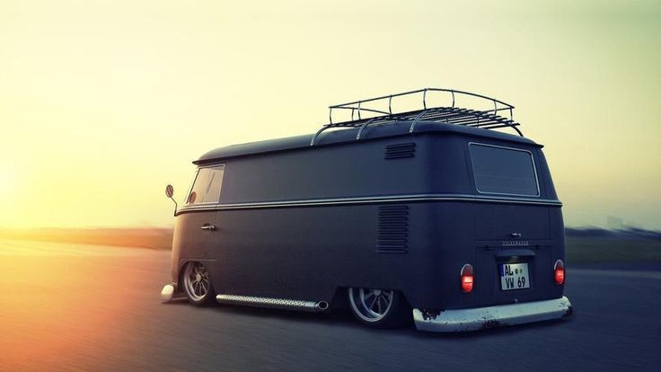 Matte Black VW | 10 Wicked Camper Vans That’...