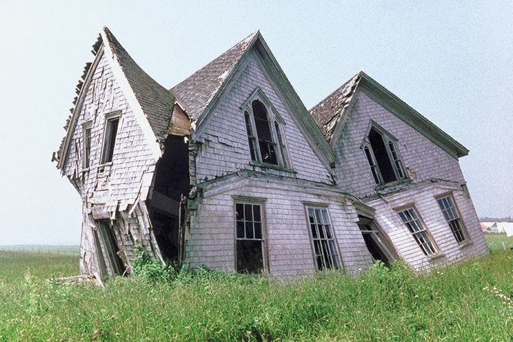 This warped house on Prince Edward Island: | 19 Te...