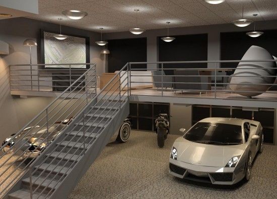 Luxury Garage Ideas With Smart Ideas Decoration Ga...